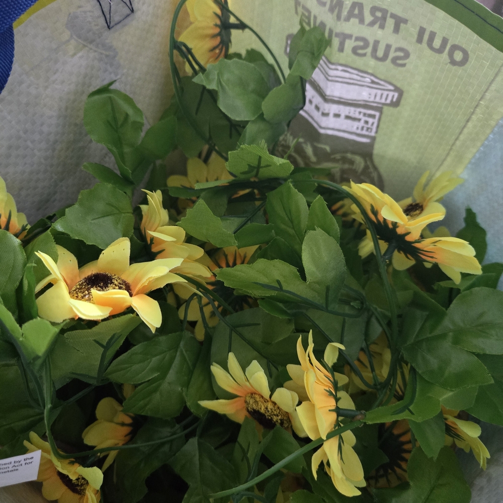 Sunflower String Garland